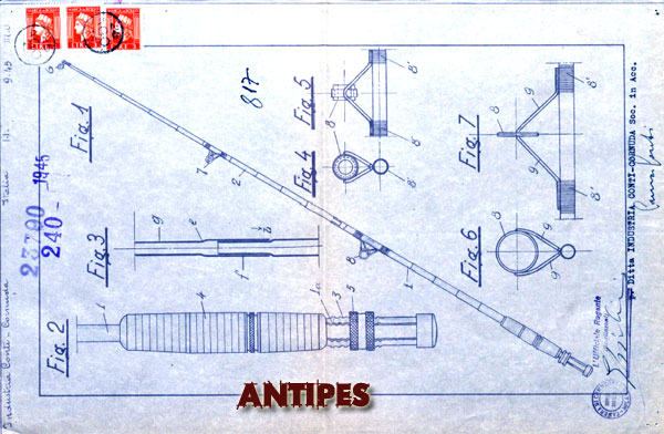 Brevetto canna in metallo CONTI Cornuda