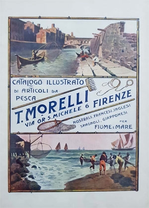Catalogo accessori pesca -  T. Morelli del 1914