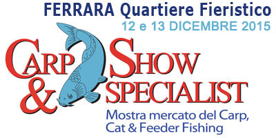 Carp Show & Specialist e Artificiali - lures expo sono eventi organizzati da Ferrara Fiere