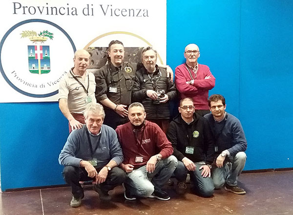Silvano baraldi con amici vari