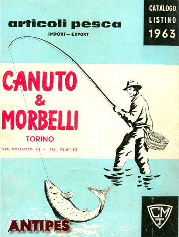 Catalogo pesca Canuto Morbelli - Torino 1963