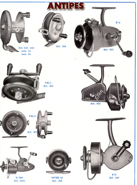 Catalogo pesca Canuto Morbelli - Torino 1963