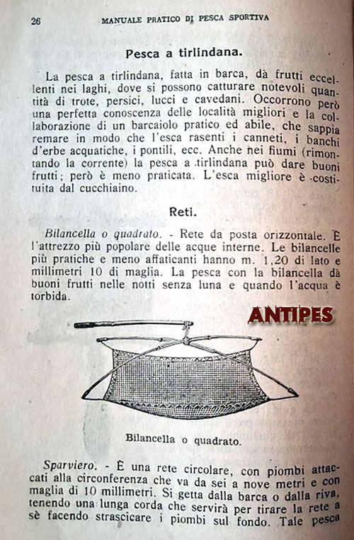Libro - Manuale pratico di pesca sportiva - Leo Cattini -  15 gennaio 1942