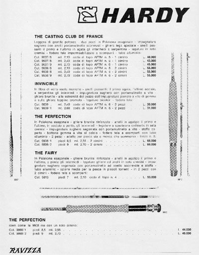 Catalogo RAVIZZA - Canne da Mosca