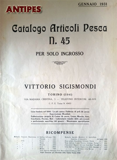 Sigismondi catalogo gennaio 1931 n.45