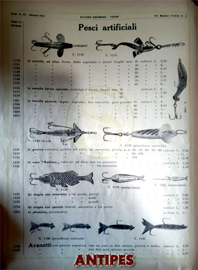 Sigismondi catalogo gennaio 1931 n.45