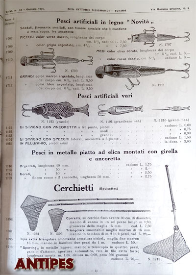 Sigismondi catalogo n.54 - gennaio 1934