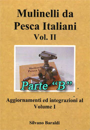 Silvano Baraldi - libro Mulinelli da Pesca Italiani vol. II - 2002