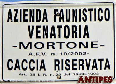 AGAL - riserva di caccia Mortone