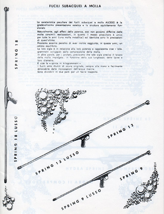 Alcedo fucile sub Spring