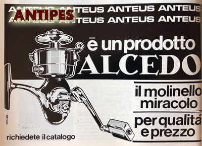 ALCEDO Anteus e Anteus magnum - pubblicità