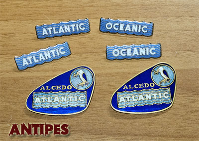 Alcedo Atlantic oceanic medaglie