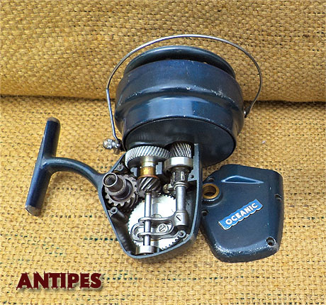 Alcedo Ocenic - vecchio mulinello prodotto a Torino