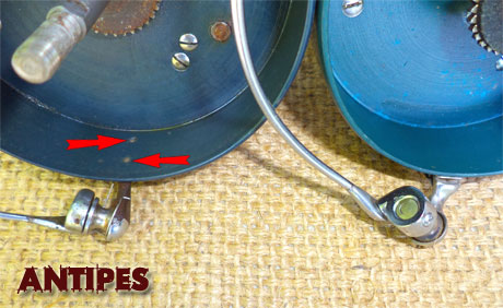 Alcedo Ocenic - vecchio mulinello prodotto a Torino