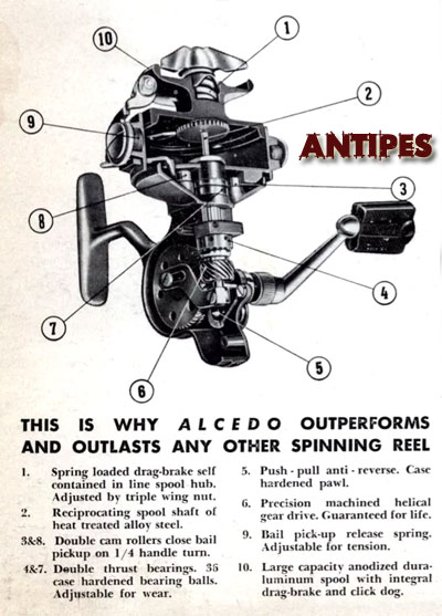 ALCEDO 2CS e Micron - pubblicità USA 1954