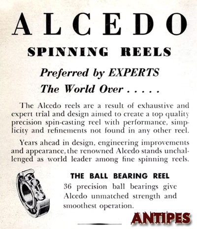 ALCEDO 2CS e Micron - pubblicità USA 1954