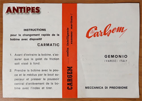 Cargem sistema CarMatic