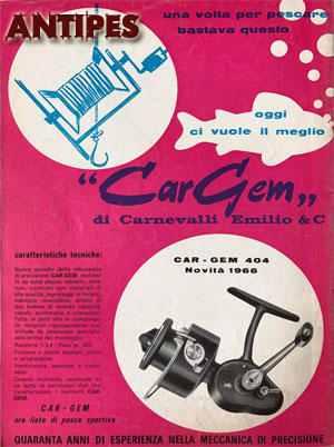 Cargem 404  - pubblicità del 1966