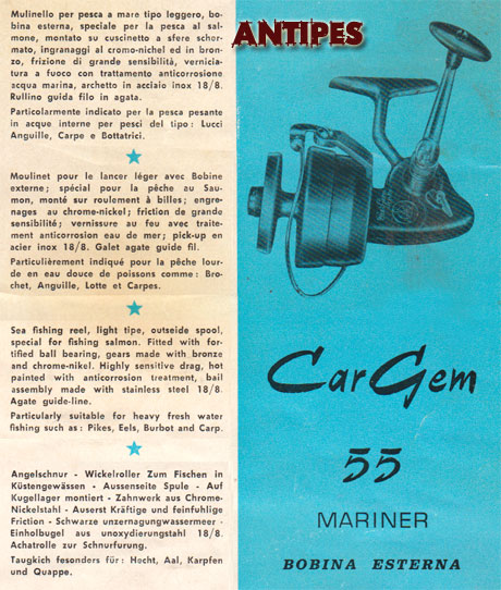 Cargem 55 II versione foglio illustrativo