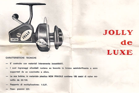 Coptes Jolly De Luxe - vecchio mulinello prodotto a Torino