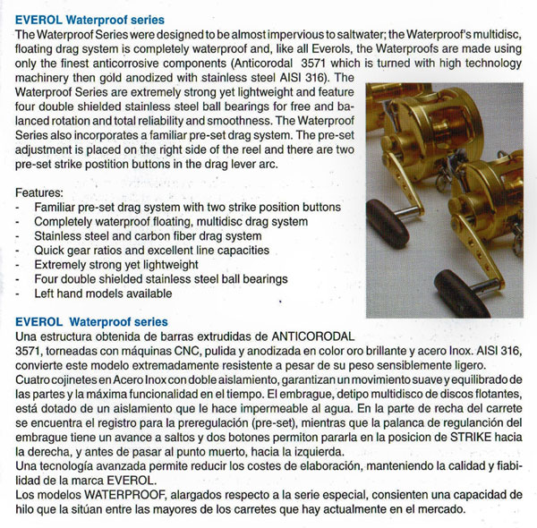 Everol Waterproof series