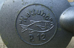 Nettuno P12 pesce - mulinelli antichi