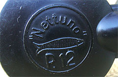 Nettuno P12 pesce - mulinelli antichi