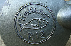 Nettuno P12 pesce - mulinelli antichi