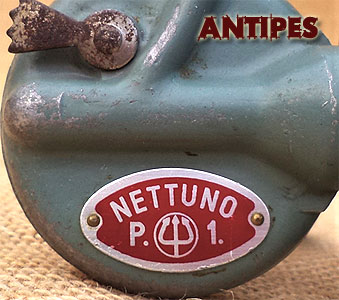 Nettuno P1 simile AP - verniciato in verde patina