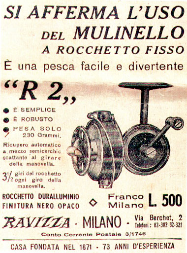 Nettuno R2 - antico mulinello italiano