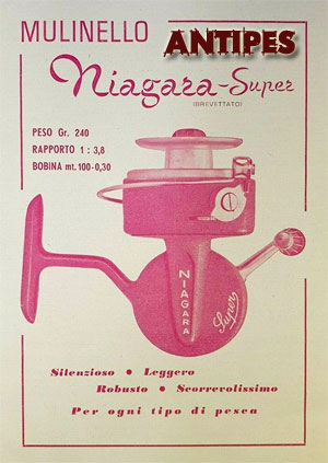 Niagara Super - foglio pubblicitario in più lingue