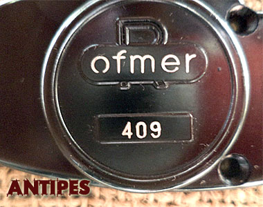 Ofmer 409 - seconda versione - mulinello prodotto in Italia