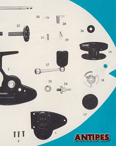 Ofmer AMC E/400 parts list - vecchio mulinello italiano
