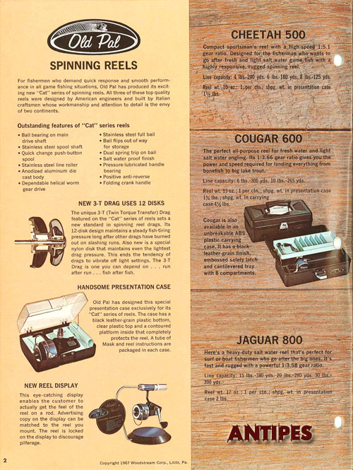 Catalogo OLD PAL del 1968