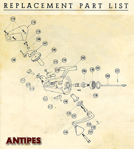 OldPal Cheetah 500 - parts lists