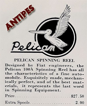 Pelican 100 dal catalogo Orvis n.94 del 1950