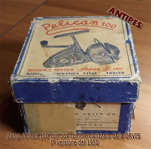 Pelican 100 - con box Orvis - versione del 1950