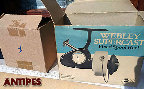 Webley Supercast - scatola mulinello