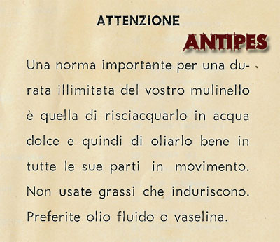 Zangi 320 - vecchio mulinello italiano