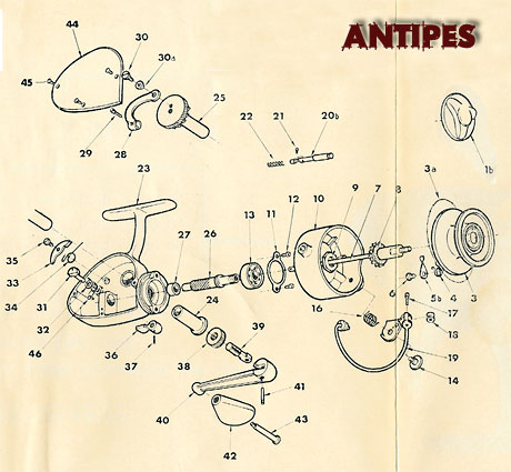 ZANGI 320 HiSpeed - parts list