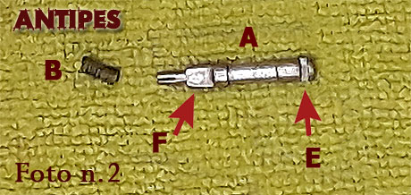 Lucky Fisher - dettaglio scatto archetto - vecchio mulinello italiano