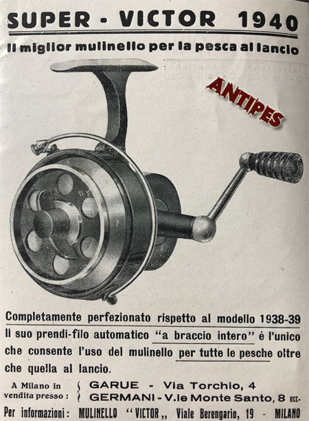 Super Victor - pubblicità del 1940